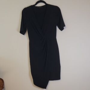Banana Republic Black Asymmetrical Dress